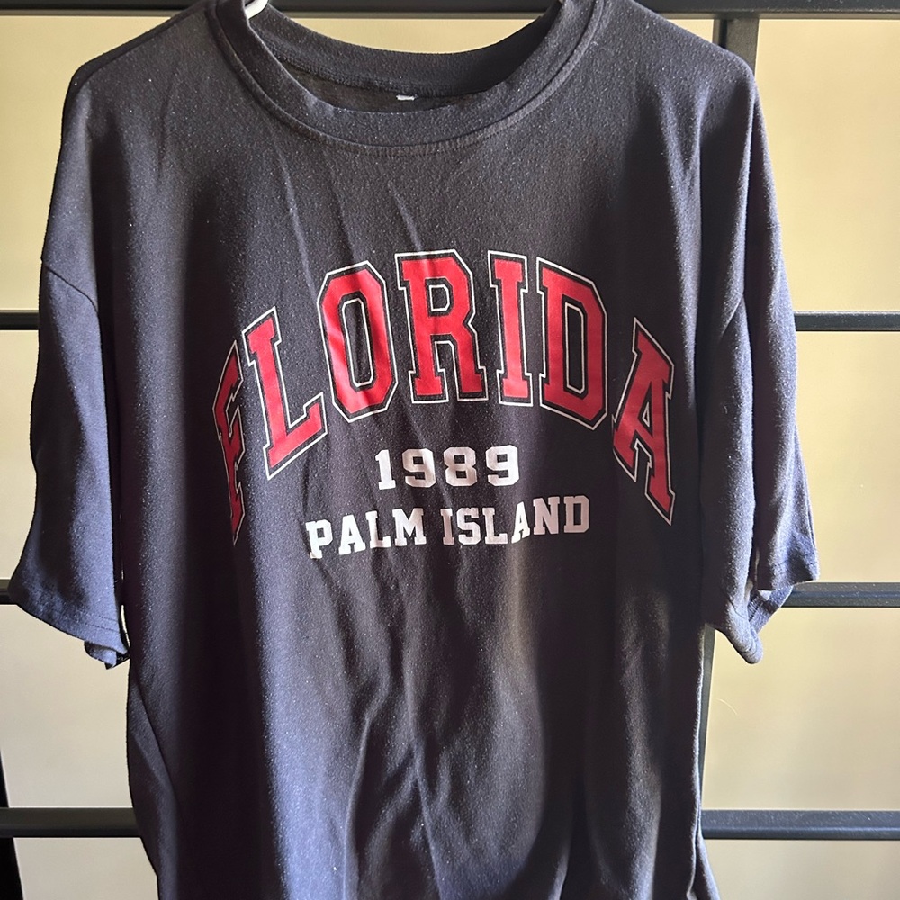 Black Florida Graphic T-Shirt
